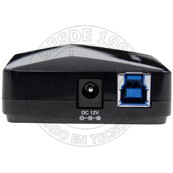 Concentrador USB 3.0 de 4 Puertos - Ladron con Puertos de Carga y Sinc (ST53004U1C)