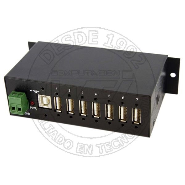 Adaptador Concentrador Hub Ladron USB 2.0 7 Puertos Reforzado Industri