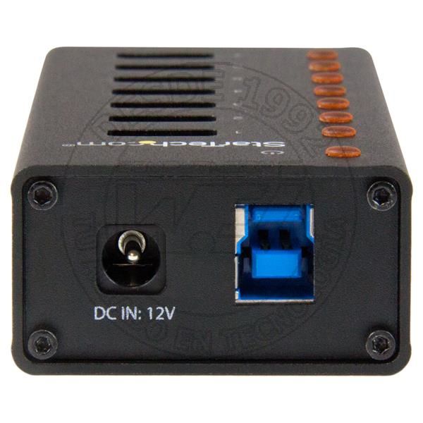 Concentrador USB 3.0 de 7 Puertos con Caja de Metal - Hub de Sobremesa (ST7300U3M)