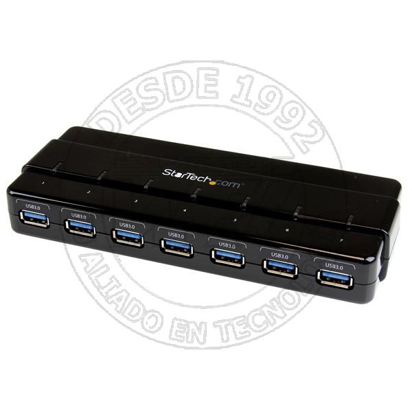 Concentrador Ladron USB 3.0 de 7 Puertos - Hub de Sobremesa
