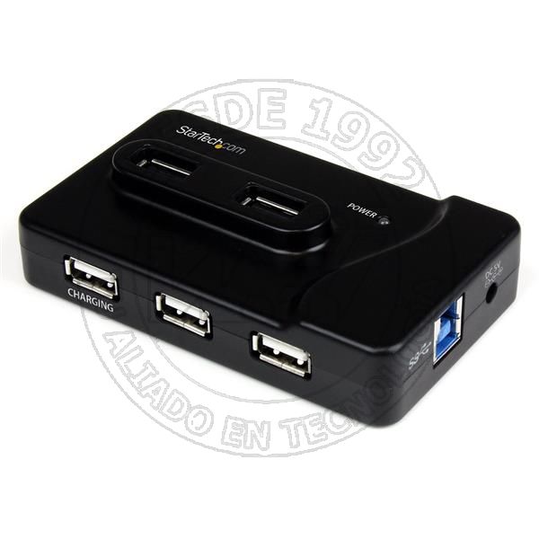 Adaptador Concentrador Hub Ladron USB 6 Puertos - 2X USB 3.0 -4X USB 2 (ST7320USBC)
