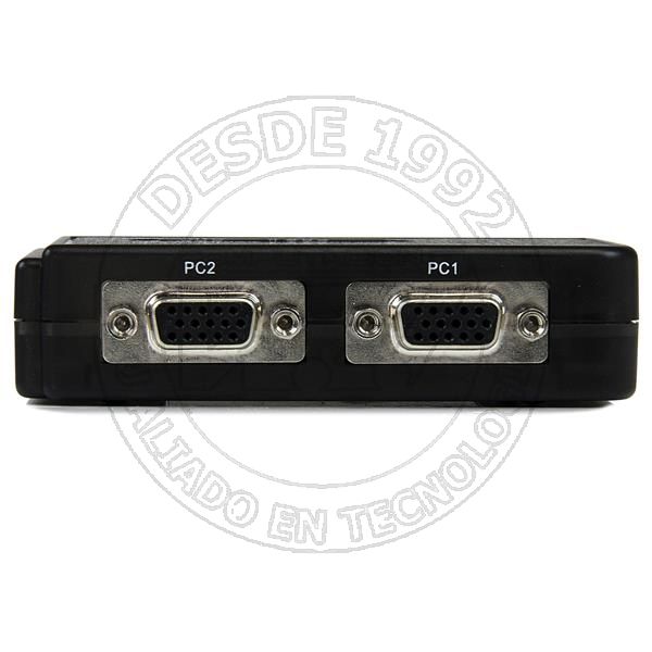 Juego de Conmutador Kvm de 2 Puertos Con Todo Incluido   Usb   Audio y (SV211KUSB)