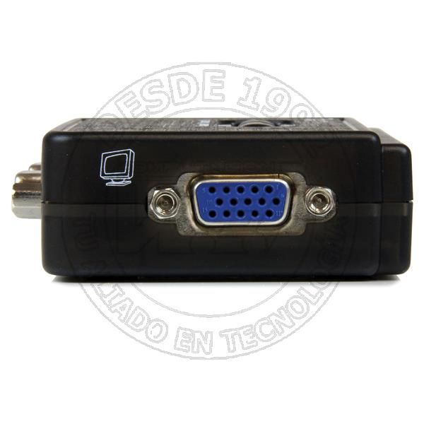 Juego de Conmutador Kvm de 2 Puertos Con Todo Incluido   Usb   Audio y (SV211KUSB)