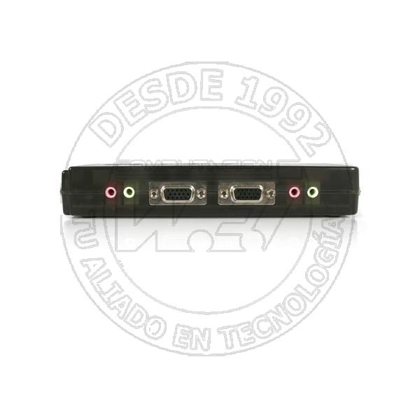 Juego De Conmutador Switch Kvm 4 Puertos Video Vga Usb 2.0 Con Cables (SV411KUSB)