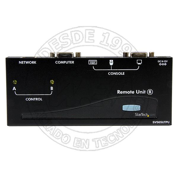 Extensor De Consola Kvm Por Cat 5 Ethernet (150m) Con Usb Y Video Vga (SV565UTPUEU)