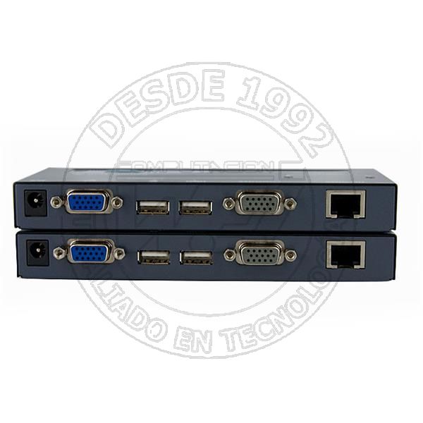 Extensor De Consola Kvm Por Cat 5 Ethernet (150m) Con Usb Y Video Vga (SV565UTPUEU)