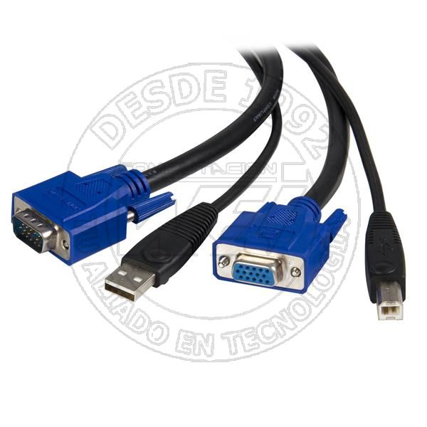 Svusb2n1_10 3m Cable Para Video, Teclado Y Raton (Kvm) (SVUSB2N1_10)