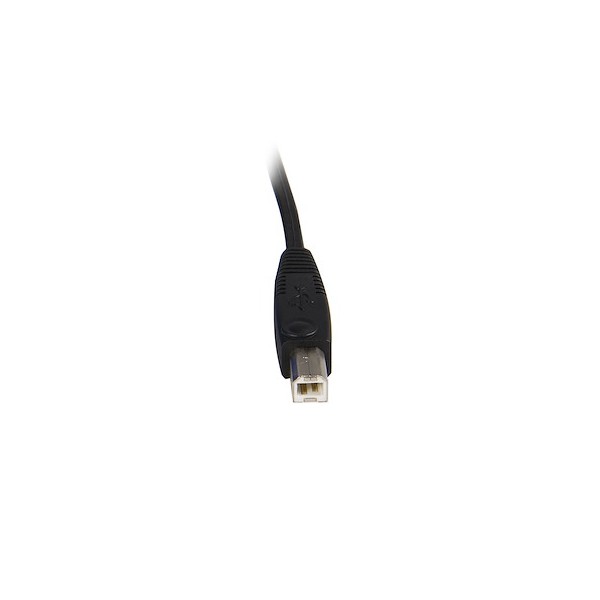 Cable Kvm de 1,8M Todo En Uno Vga USB A USB B Hd15 - 6Ft Pies 2 En 1 (SVUSB2N1_6)