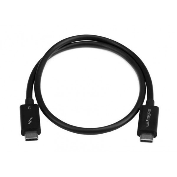 Cable de 0,5M Thunderbolt 3 USB-C (40GBps)  Compatible con Thunderbol (TBLT34MM50CM)