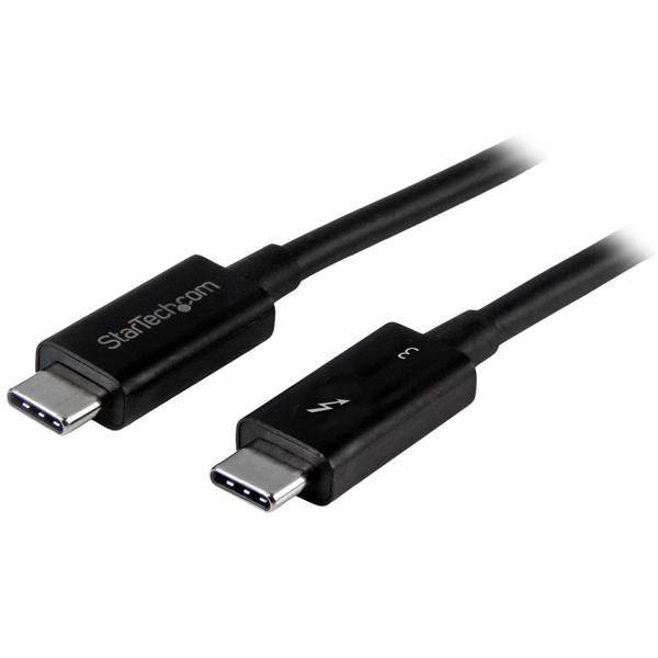 Cable de 2M Thunderbolt 3 USB C (40 GBps)  Cable Compatible con Thund