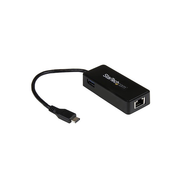 Adaptador de Red Gigabit USB-C con Puerto USB Extra (US1GC301AU)