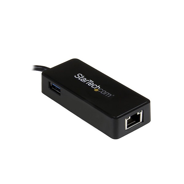 Adaptador de Red Gigabit USB-C con Puerto USB Extra (US1GC301AU)