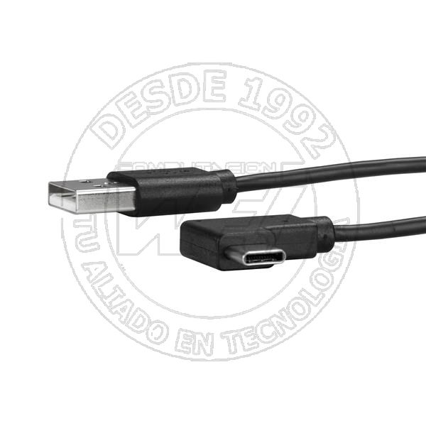 Cable de 1M USBA A USB-C Acodado A La derecha  Cable Adaptador USB A (USB2AC1MR)