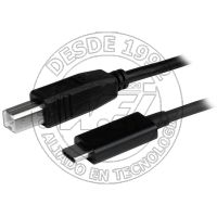 Cable USB Typec de 1M  USB 2.0 Tipo B A USB-C