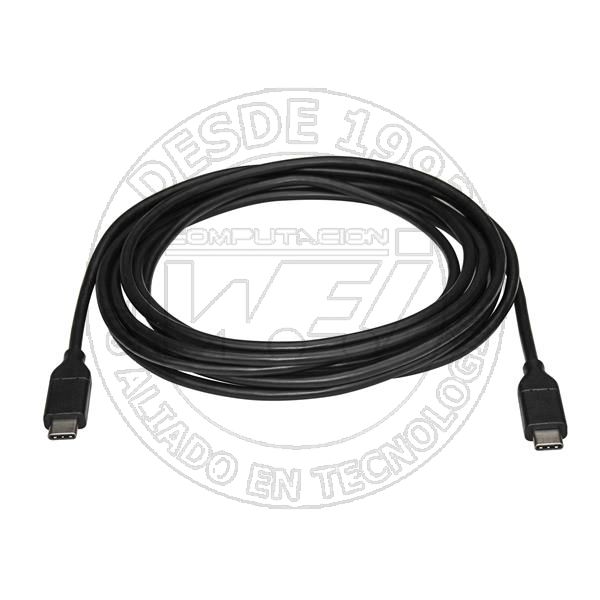 Cable de 3M USB-C A USB-C Macho A Macho USB 2.0  Cable USB Tipo C  C (USB2CC3M)