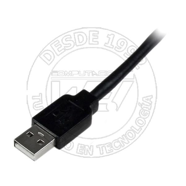 Cable 20 Metros 20m Usb B Macho A Usb A Macho Activo Amplificado Usb 2 (USB2HAB65AC)