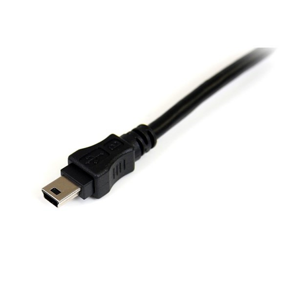Cable de 1,8M USB 2.0 En y Para Discos Duros Externos  Cable Mini B A (USB2HABMY6)