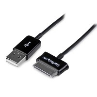 Cable Adaptador 2M Conector Dock USB Para Samsung Galaxy Tab - Negro
