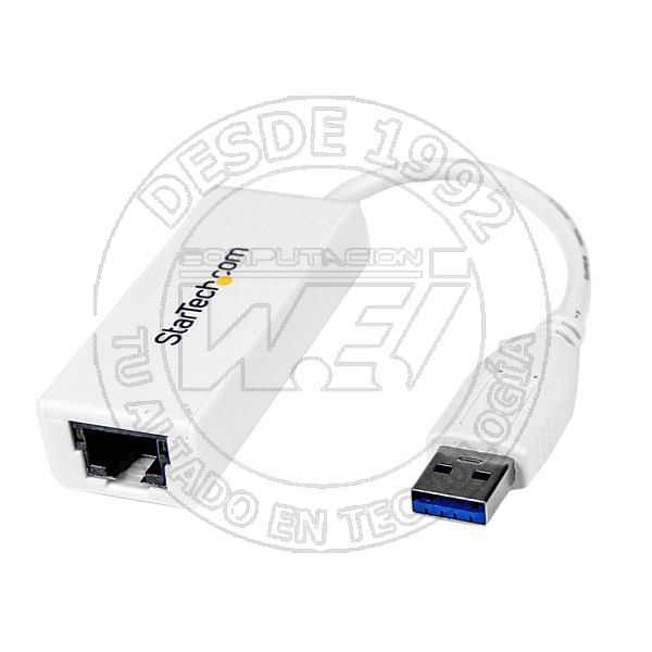 Adaptador de Tarjeta de Red Externa Nic USB 3.0 A 1 Puerto Gigabit Ethern (USB31000SW)