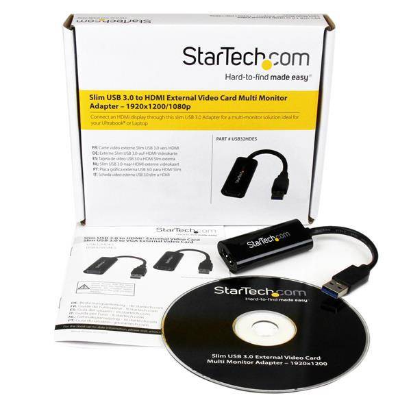 Adaptador Gráfico Conversor USB 3.0 A Hdmi  Cable Convertidor Compact (USB32HDES)