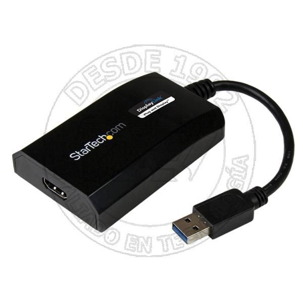 Adaptador Gráfico Externo Multi Monitor USB 3.0 A Hdmi Hd Certificado (USB32HDPRO)