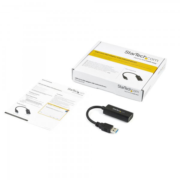 Adaptador Gráfico Conversor USB 3.0 A Vga con Controladores Incorporad (USB32VGAV)