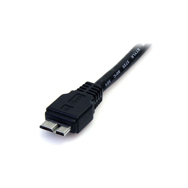 Cable 50 cm USB 3.0 Super Speed Ss Micro USB B Macho A USB A Macho Adap (USB3AUB50CMB)