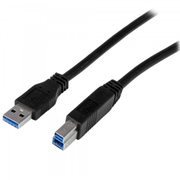 Cable Certificado 2M USB 3.0 Super Speed USB B Macho A USB A Macho Ada (USB3CAB2M)