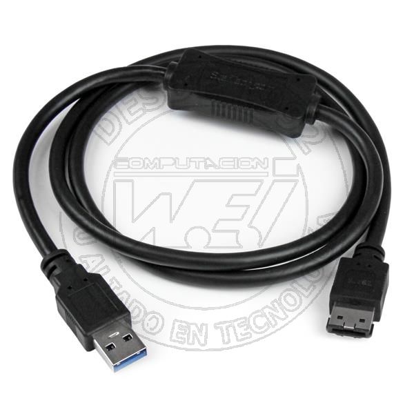 Cable de 91 cm Adaptador USB 3.0 A Esata Para Disco Duro O Ssd  Sata D
