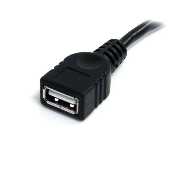 Cable de 1,8 M de Extensión Alargador USB 2.0  Macho A Hembra USB A (USBEXTAA6BK)