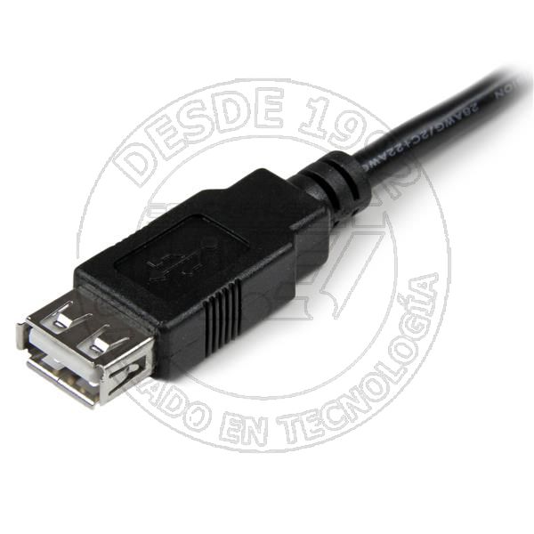 Cable de 0,15M de Extension Alargador USB 2.0  Macho A Hembra USB A  (USBEXTAA6IN)