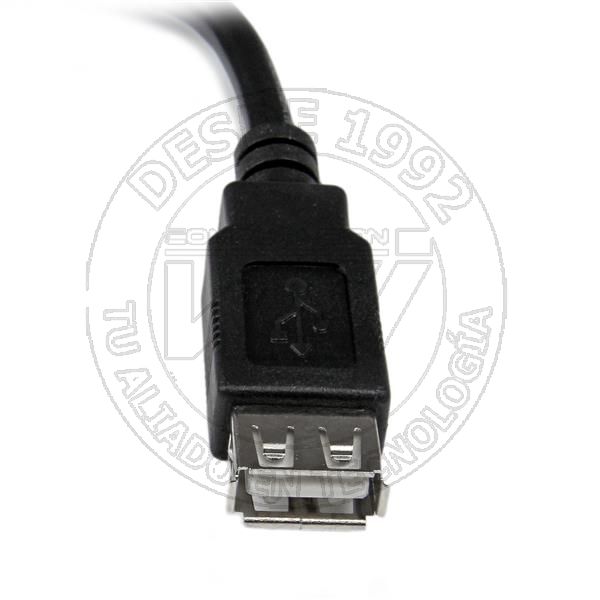 Cable de 0,15M de Extension Alargador USB 2.0  Macho A Hembra USB A  (USBEXTAA6IN)