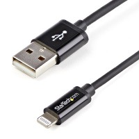 Cable 1M Lightning 8 Pin A USB 2.0 Para Apple Ipod Iphone Ipad - Negro