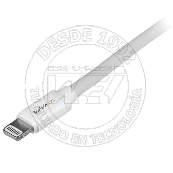 Cable De 2m Lightning De 8 Pin A Usb A 2.0 Para Apple Ipod Iphone 5 Ip (USBLT2MW)
