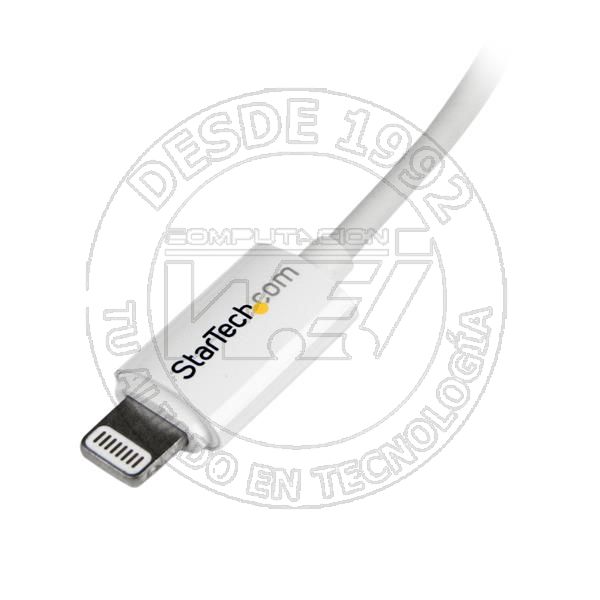 Cable De 2m Lightning De 8 Pin A Usb A 2.0 Para Apple Ipod Iphone 5 Ip (USBLT2MW)