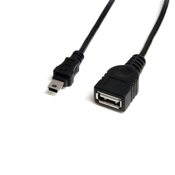 Cable Mini USB 2.0 (30  cm)  USB A A Mini B Hm