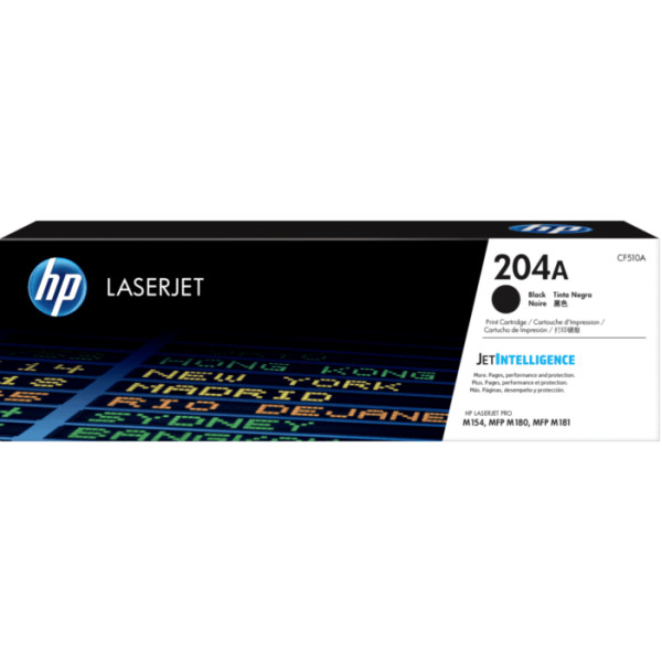 Tóner  HP LaserJet Original  Original 204A Negro 