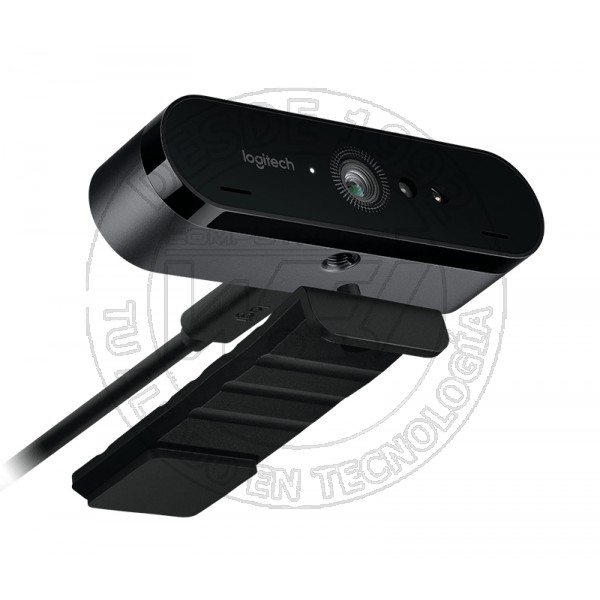 Webcam Logitech Brio 4096 X 2160 Pixeles Usb 3.0 Negro