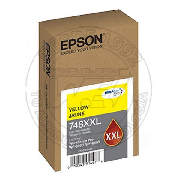 Cartucho de Tinta  Amarillo Extra Alta Capacidad 748Xxl (T748XXL420-AL)