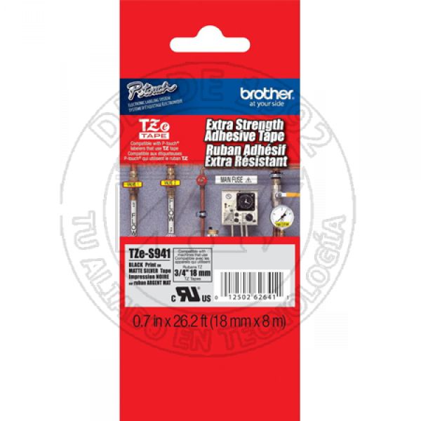 Etiquetas P-Touch (TZE-S941)