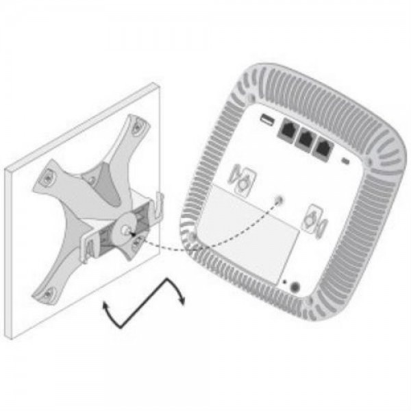 Soporte Para Punto De Acceso Aruba Ap-220-Mnt-W1w - Kit Basico - Blanco (JW047A)