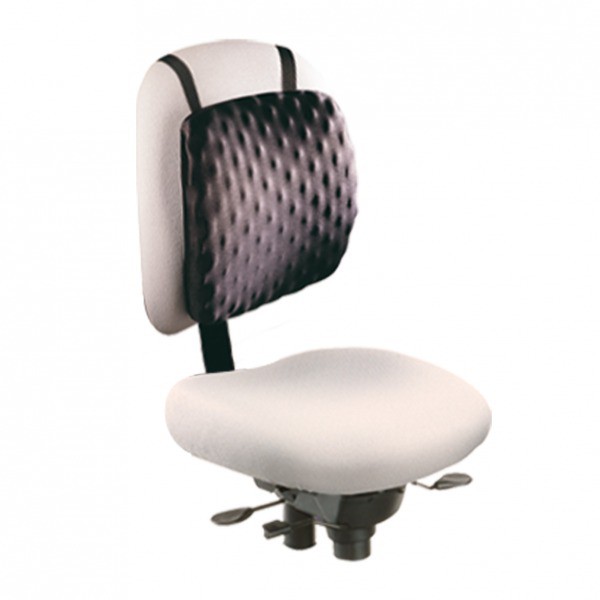 Cojin Lumbar Con Superficie Relajante Negro (21580 - L82021B)