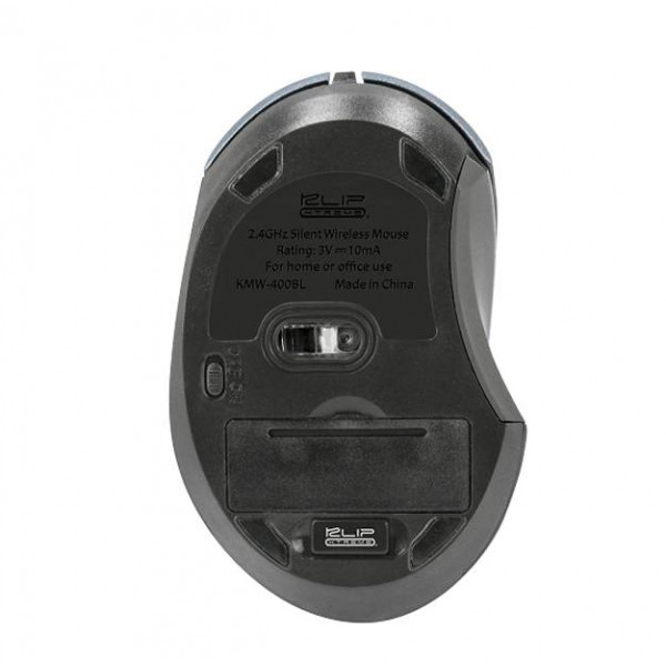 Mouse Inalámbrico Ghostouch Optico 1600Dpi Ambidextro (KMW-400BL)