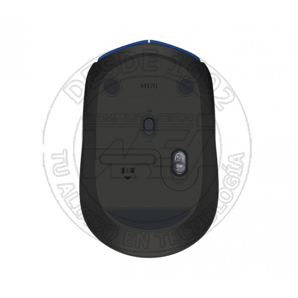 Mouse Inalámbrico M170 Azul Ambidextro (910-004800)