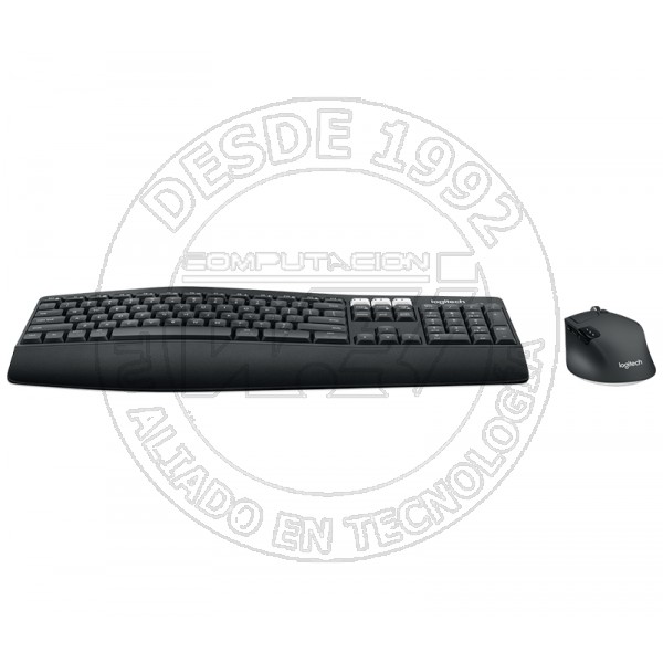 Kit Teclado Inalámbrico + Bluetooth + Mouse Mk850  Negro (Spanish) (920-008659)