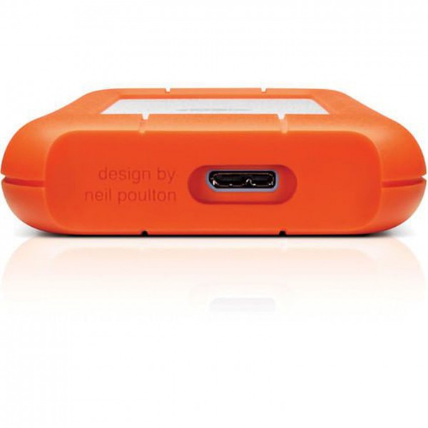 Disco Duro Externo Lacie 4000 Gb Rugged Usb-C  Naranja, Plata (STFR4000800)