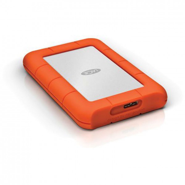 Disco Duro Externo Lacie 4000 Gb Rugged Usb-C  Naranja, Plata (STFR4000800)