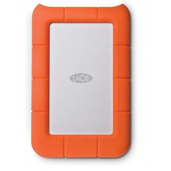 Disco Duro Externo Lacie 4000 Gb Rugged Usb-C  Naranja, Plata (STFR4000800)