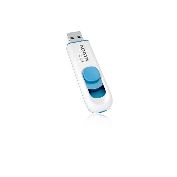 C008 Unidad Flash Usb 16 Gb Usb Tipo A 2.0 Azul, Blanco (AC008-16G-RWE)