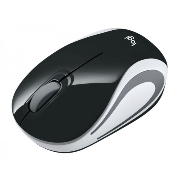 Mouse Mini Inalámbrico  M187 Negro (910-005459)